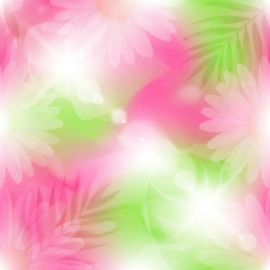 Spring floral pattern background